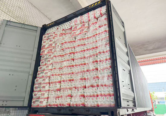 Container loading process